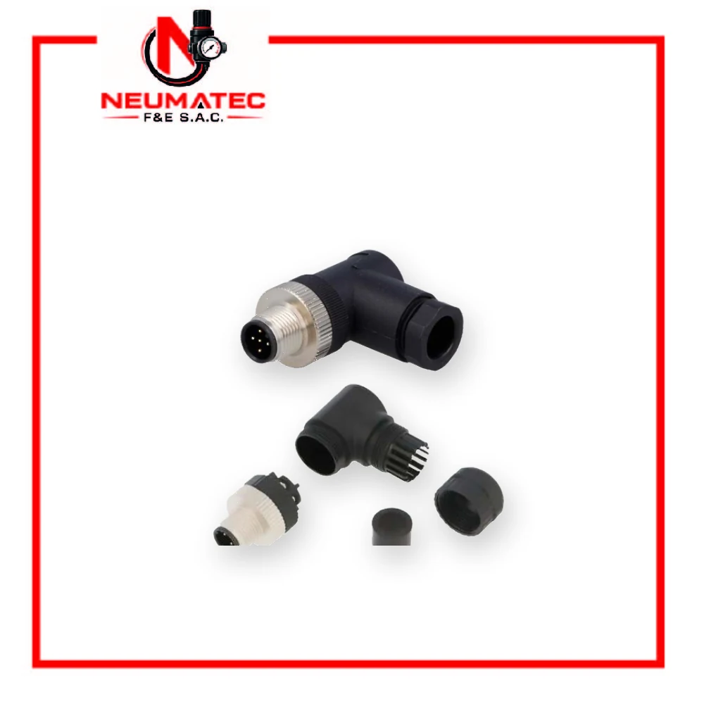 Conector M12 Macho PB-M12A-05P-MM-SR7001
