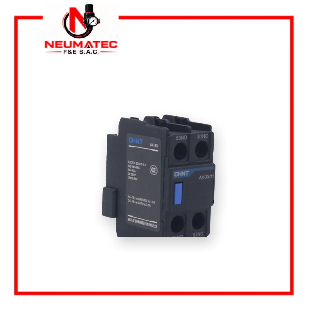 Contactor Auxiliar Frontal AX-3X/11 Chint