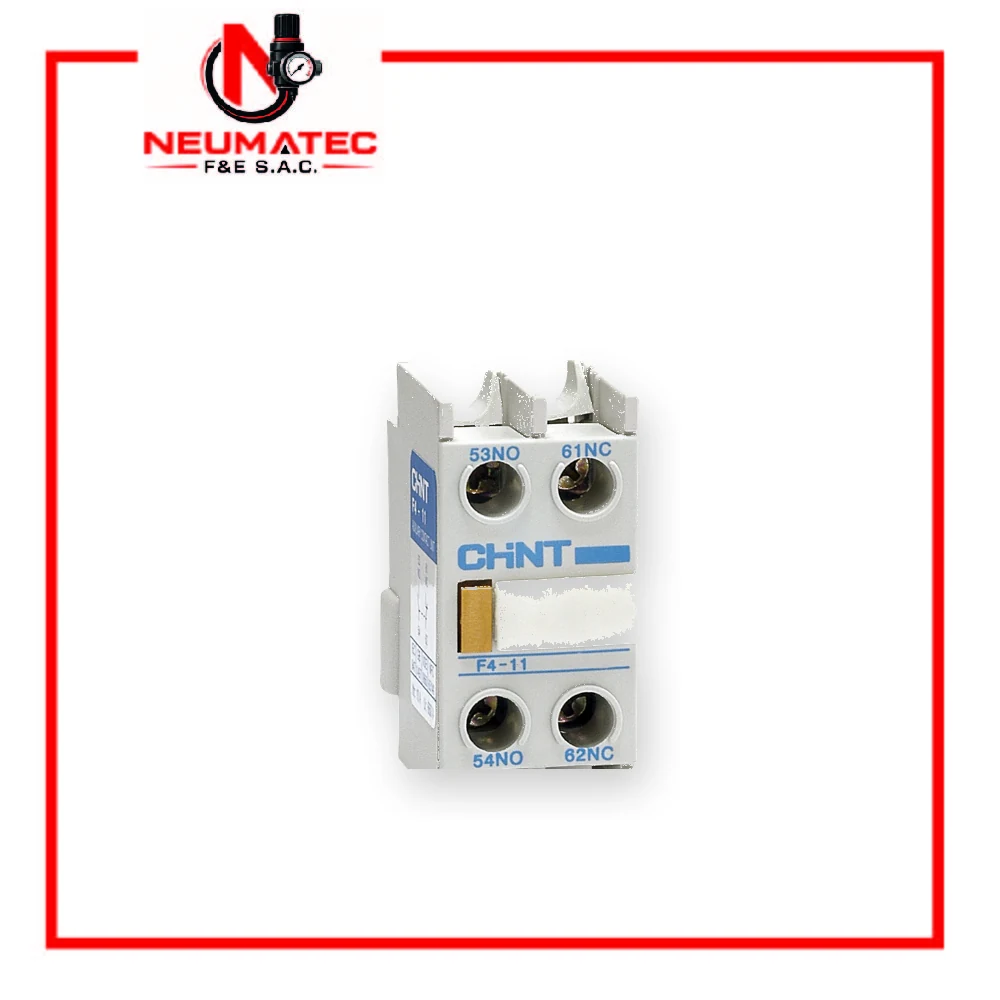 Contactor Auxiliar Frontal F4-11 Chint