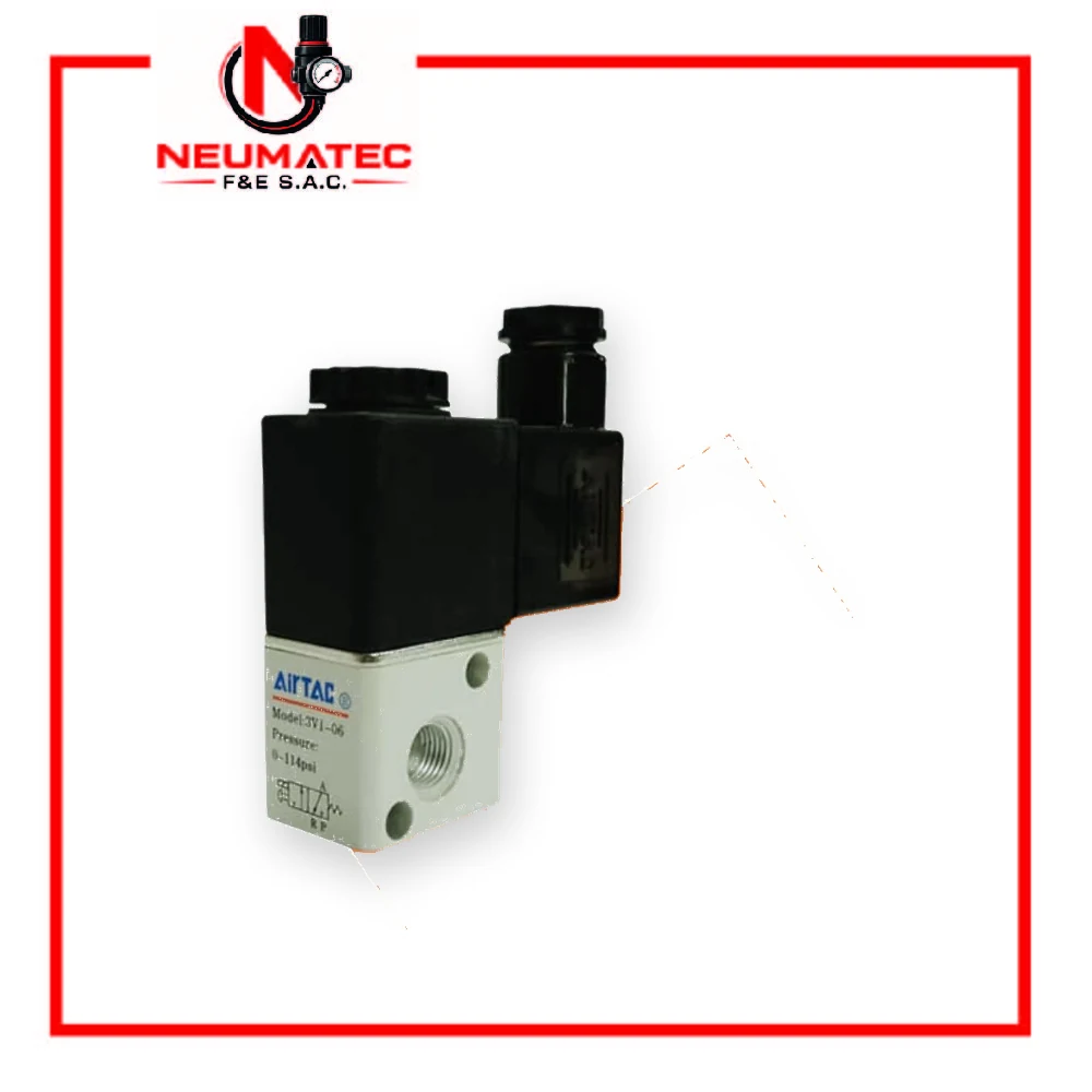 Electroválvula 3/2 x 1/8 3V1-06 – Airtac