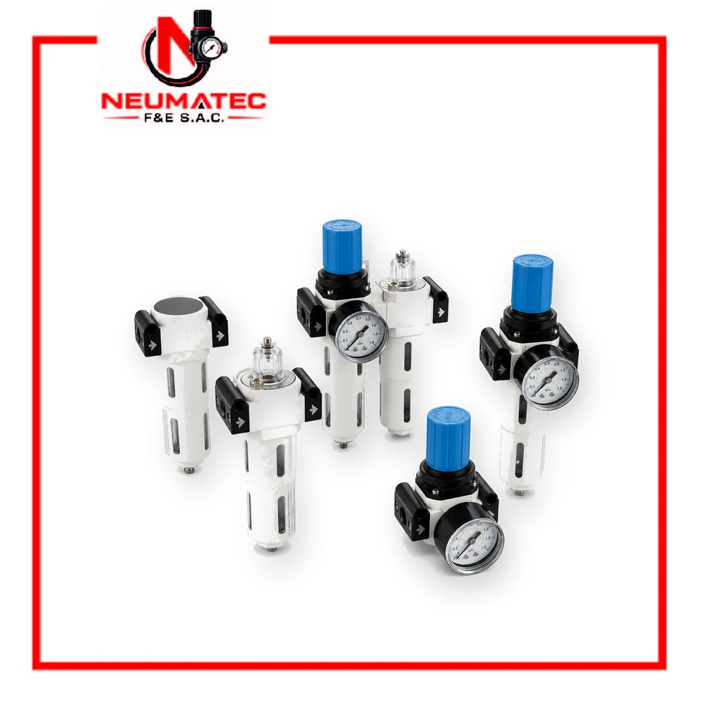 Filtro, lubricador y regulador