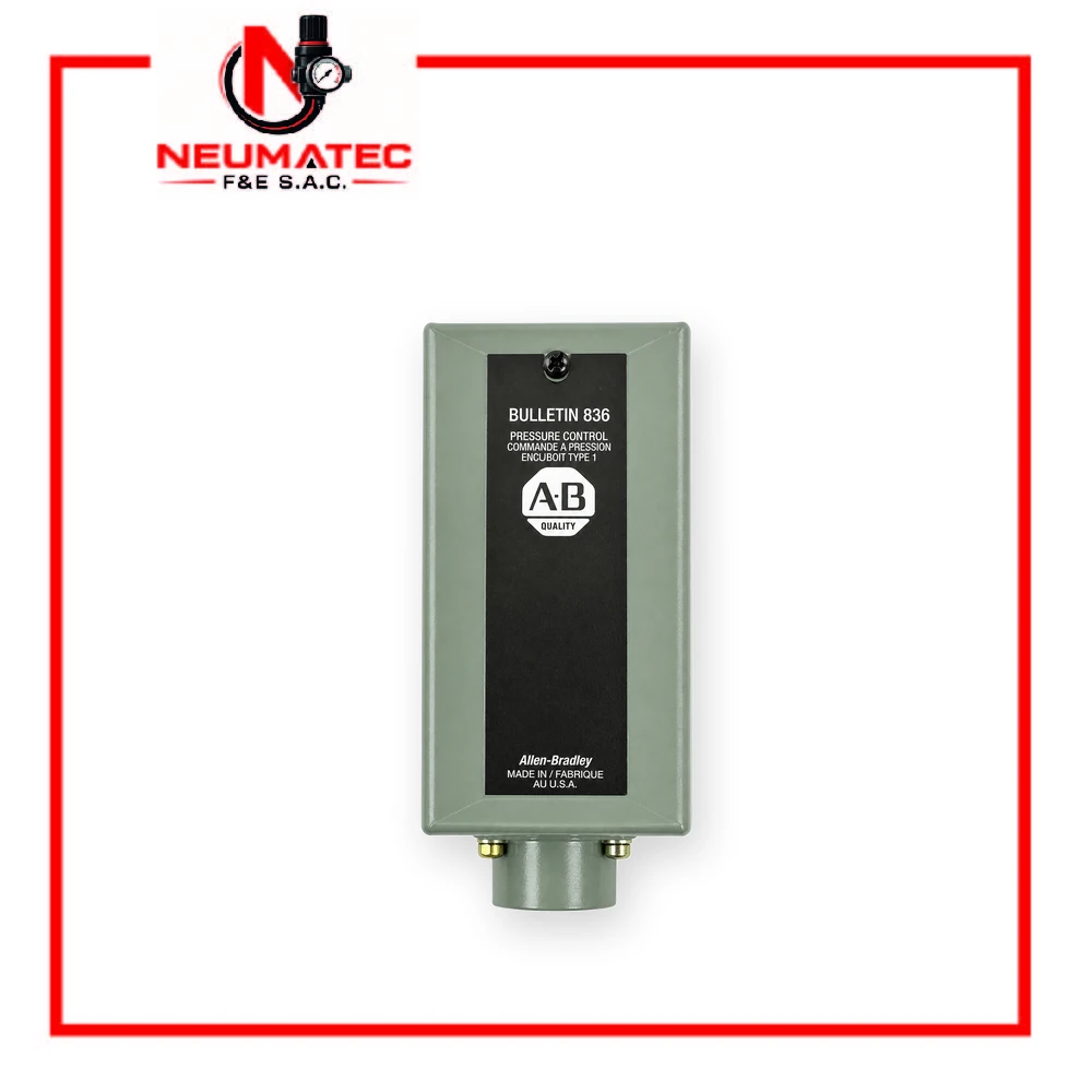 Presostato Bulletin 836 0 a 150 PSI