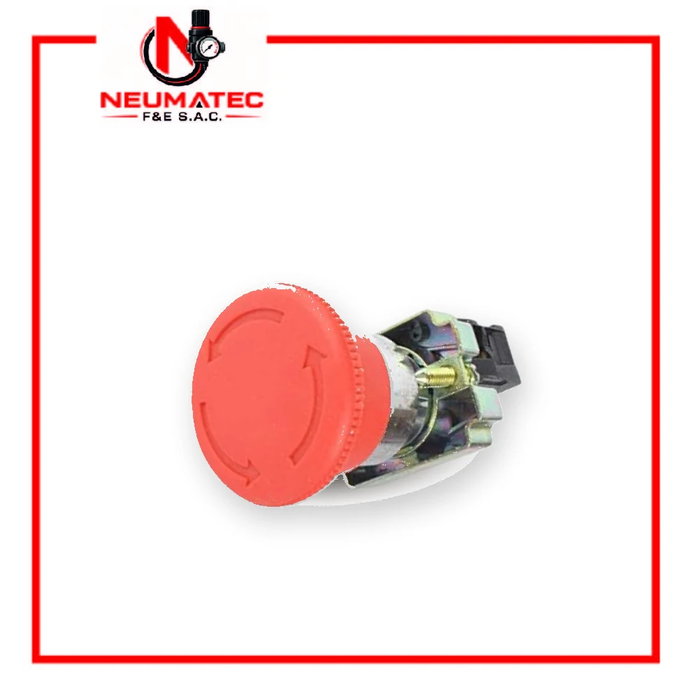 Pulsador de Emergencia XB2-BS543