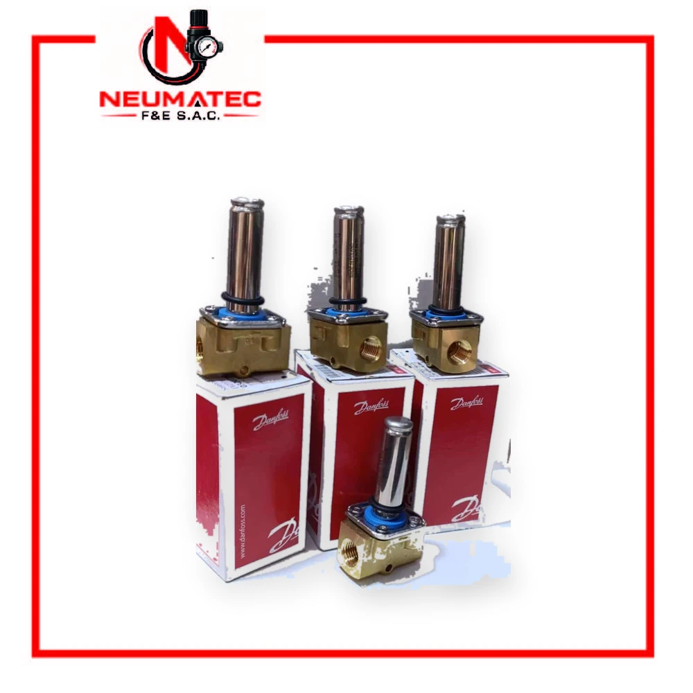 Válvula solenoide de 1/4 Danfoss